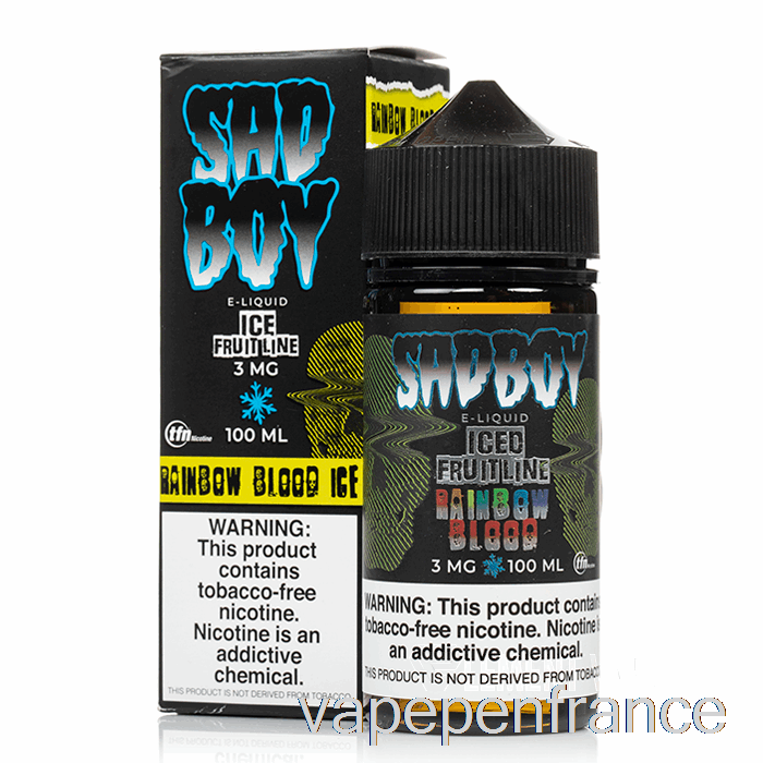 Sang Arc-en-ciel Glacé - Sadboy - Stylo Vape 100 Ml 6 Mg